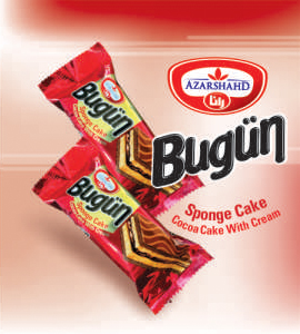 کیک اسفنجی کاکائویی کرمدار