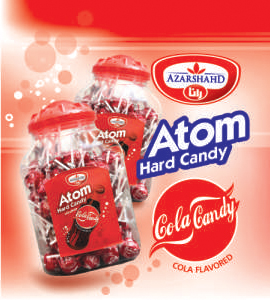 آبنبات چوبی اتم